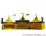 Custom High Peak Tent - Church of Scientology